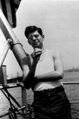 Allen Ginsberg, New York Harbor, October 1947